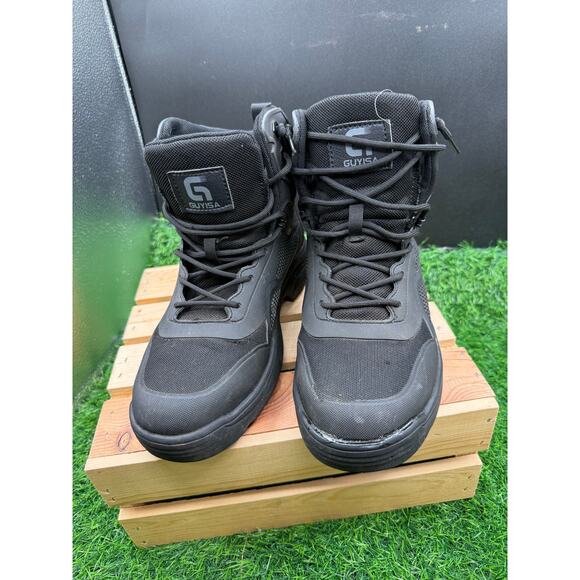 Guyisa- Tactical Boots- Black - Size EU 41/ US 8M main image 5